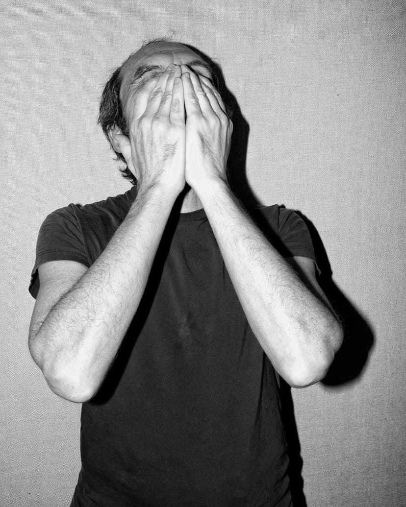 Black and White portrait of Ferdinando Arnò by Jacopo Benassi